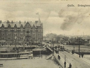 Svängbron ca 1911 – Ingvar Henricson