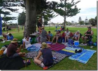 Fremantle, grillparty pa stranden