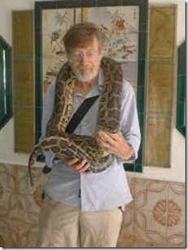 Penang, med pyton i Snake Temple