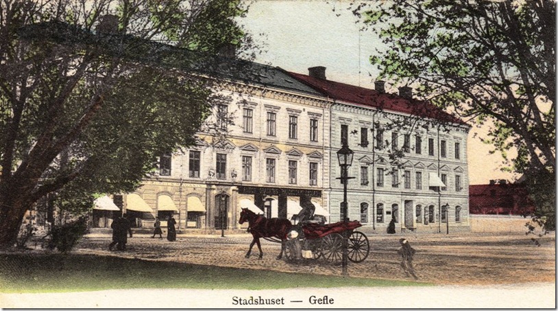 Stadshuset Gefle_ca_1900