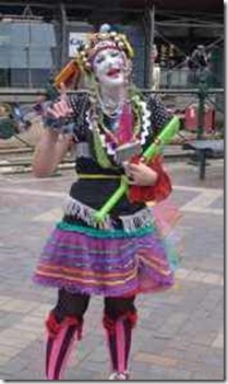 Sydney. Street performer