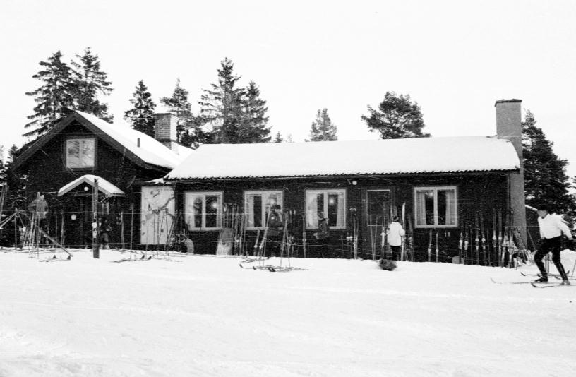 Gamla Hemlingbystugan i Gävle på 50-talet