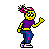 Dansanta flickor