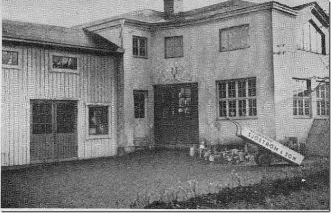 Målerifirman Emil Sjöström & Sons verkstad vid N Centralgatan 26