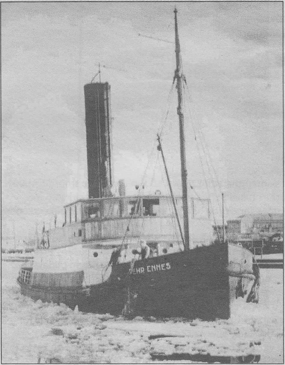 Isbrytaren Pehr Ennes.