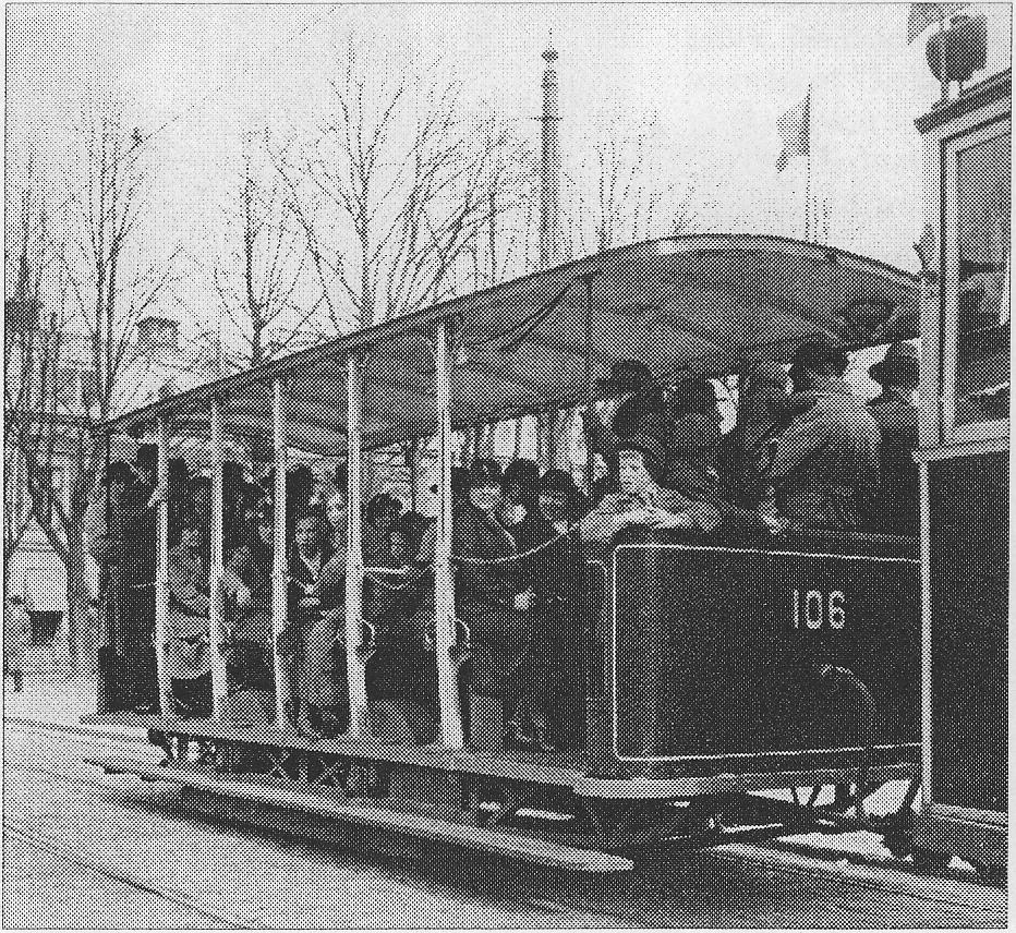 Öppen släpvagn till spårvagn 1909