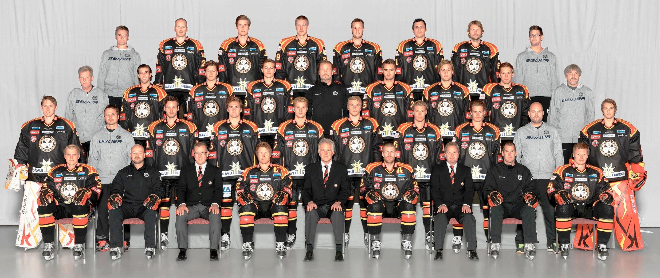 Brynäsmästarna 2012 Spelarnas namn