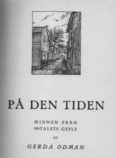 Gerda Ödman - På den tiden