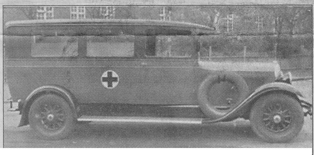 Hälsovårdsnämndens bil inköptes 1931