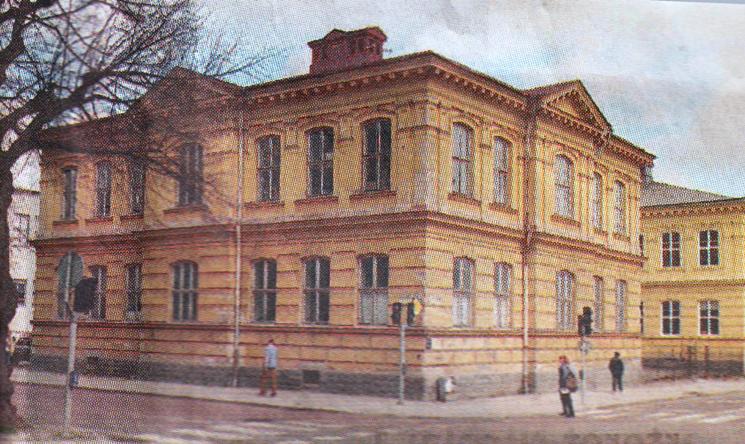 Norra skolan, bild 1 Norra skolan 1908, Foto:Reimers.