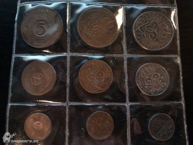 gamla svenska mynt