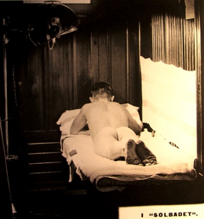Pojke solbadar år 1920